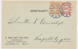 Firma Briefkaart Delft 1917 - Mandenmaker - Non Classificati