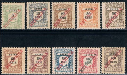 Guiné, 1911, # 11/20, MNG And MH - Guinea Portoghese