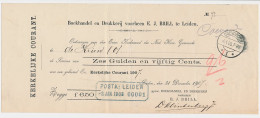Leiden - Coevorden 1907 - Kwitantie - Non Classificati