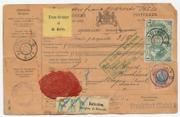 Em. Bontkraag Pakketkaart Rotterdam - Zwitserland 1905 - Unclassified