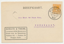 Firma Briefkaart Middelburg 1926 - Schulte En Thieme - Sin Clasificación