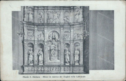 Cs441 Cartolina Monte S.giuliano Altare  Dei Giagini Nella Cattedrale Trapani - Trapani