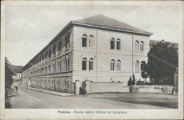 Cs444 Cartolina Potenza Citta' Scuola Allieviufficiali Di Artiglieria Basilicata - Potenza