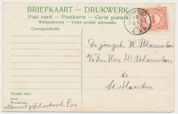 Kleinrondstempel Midwoud 1907 - Non Classés