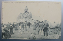 PEDERNEC. Chapelle De St. Hervé Sur Le Sommet De La Montagne De Bré. Rayon Visuel Le Plus étendu De La Bretagne - Andere & Zonder Classificatie