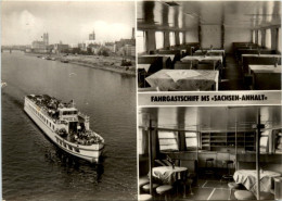 Magdeburg, Fahrgastschiff MS Sachsen-Anhalt - Maagdenburg