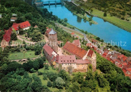 72841768 Rothenfels Unterfranken Fliegeraufnahme Burg Mit Main Rothenfels - Autres & Non Classés