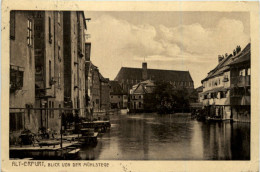 Erfurt, Blick Von Der Mühlstege - Erfurt