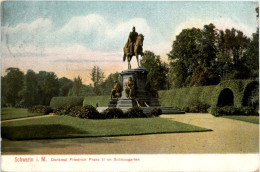 Schwerin, Denkmal Friedrich Franz II Im Schlossgarten - Schwerin