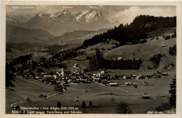 Oberstaufen, Blick V.d. Juget Gegen Vorarlberg Und Schweiz - Oberstaufen