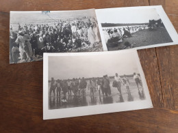 DEUTSCHE BADEGESELLSCHAFT DAZUMAL - ERWACHSENE Und KINDER Beim BADEN POSIEREN WATEN Im MEER - OSTSEE - Personnes Anonymes