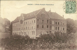 71  MACON - L' ECOLE NORMALE D' INSTITUTRICES (ref 9038) - Macon