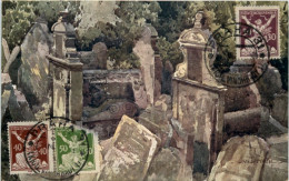Prag - Jews Churchyard - Jodendom