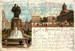 Salut De Bruxelles - Litho - Autres & Non Classés