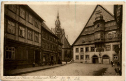 Osterode Im Harz, Rathaus Und Marktkirche - Osterode