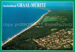 72841641 Graal-Mueritz Ostseebad Fliegeraufnahme Mit Strand Seeheilbad Graal-Mue - Graal-Müritz