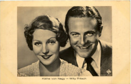 Käthe Von Nagy - Willy Fritsch - Schauspieler - Acteurs