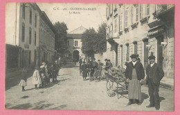 SAS0407  CPA  OLORON-SAINTE-MARIE (Basses-Pyrénées)   La Mairie - COIFFEUR ....  Belle Animation  ++++++ - Oloron Sainte Marie