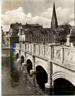 Schwerin, Schlossbrücke Mit Blick Auf Den Dom - Schwerin