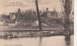 CHATILLON SUR SEINE VUE GENERALE SAINT VORLES ET TOUR DE GISSEY 1915 TBE - Chatillon Sur Seine