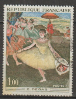 FRANCE : N° 1653 Oblitéré* ("Danseuse Au Bouquet Saluant", De Degas) - PRIX FIXE - - Used Stamps