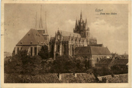 Erfurt, Dom Von Süden - Erfurt