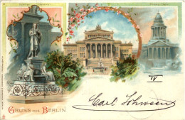 Gruss Aus Berlin - Litho - Other & Unclassified