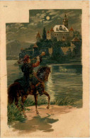 Trompeter Von Säckingen - Litho - Bad Säckingen