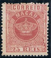 Macau, 1884, # 4 Dent. 12 1/2, MNG - Ongebruikt
