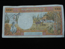 1000 Mille Francs 1996 - Institut D'émission D'outre Mer   **** EN ACHAT IMMEDIAT **** - Papeete (Französisch-Polynesien 1914-1985)