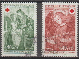 FRANCE : N° 1661 Et 1662 Oblitéré (Croix-Rouge) - PRIX FIXE - - Used Stamps