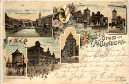 Gruss Aus Nürnberg - Litho - Nürnberg