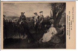 REVUE DE LA COMPAGNIE DES MOUSQUETAIRES NOIRS 1729 PAR A. ROBERT - Cartes Postales Ancienne - Malerei & Gemälde