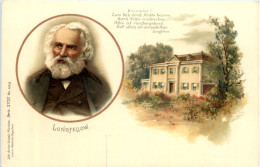 Longfellow - Litho - Writers