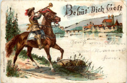 Trompeter Von Säckingen - Litho - Bad Säckingen