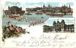 Gruss Aus Mainz - Litho - Mainz