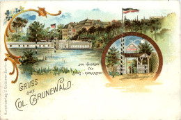 Gruss Aus Col. Grunewald - Litho - Grunewald