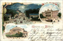 Gruss Aus Berlin - Litho - Sonstige & Ohne Zuordnung