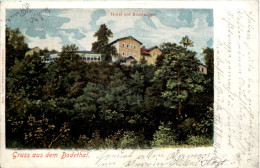 Gruss Aus Dem Bodethal, Hotel Zur Rosstrappe - Blankenburg