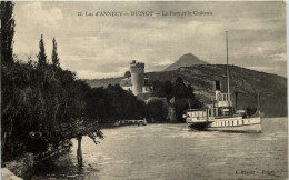 Duingt - Le Port Et Le Chateau - Other & Unclassified