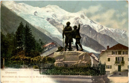 Chamonix - Monument De Saussure - Chamonix-Mont-Blanc