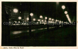 72840835 Berlin Stalin Allee Bei Nacht Berlin - Other & Unclassified