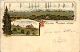 Grosser Belchen - Gasthaus Belchenkopf - Litho - Other & Unclassified