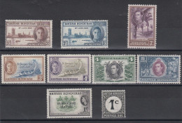 BRITISH HONDURAS 1 Lot De 9 Timbres Neufs** - Honduras Britannique (...-1970)