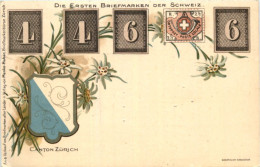 Zürich - Die Ersten Briefmarken Der Schweiz - Litho - Other & Unclassified