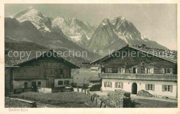 72840772 Garmisch-Partenkirchen Ortsmotiv Mit Blick Gegen Alpspitze Hoellental U - Garmisch-Partenkirchen