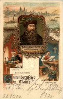 Mainz - Gutenbergfeier - Litho - Mainz