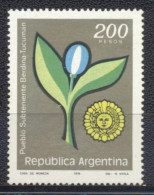 Argentina 1979- Naming Of Village Subteniente Berdina, Tucuman Set (1v) - Unused Stamps