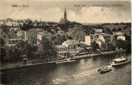 Halle (Saale), Blick Von Giebichenstein N. Cröllwitz - Halle (Saale)