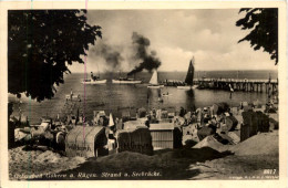 Seebad Göhren A. Rügen, Strand U. Seebrücke - Göhren